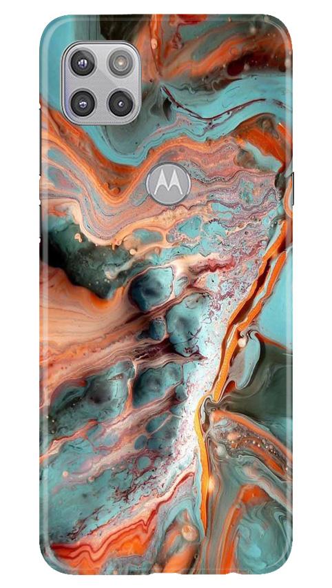 Marble Texture Mobile Back Case for Moto G 5G (Design - 309)