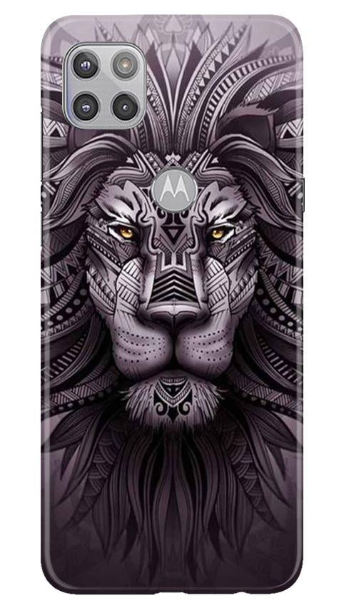 Lion Mobile Back Case for Moto G 5G (Design - 315)