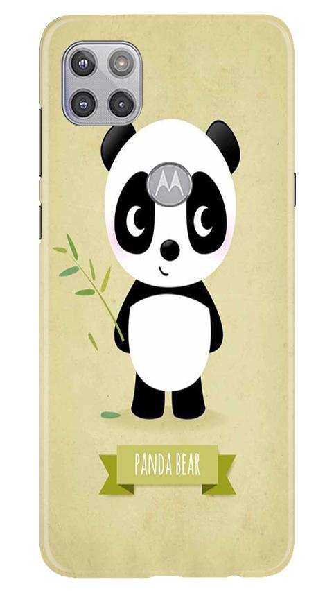 Panda Bear Mobile Back Case for Moto G 5G (Design - 317)