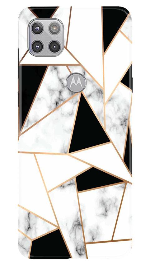 Marble Texture Mobile Back Case for Moto G 5G (Design - 322)