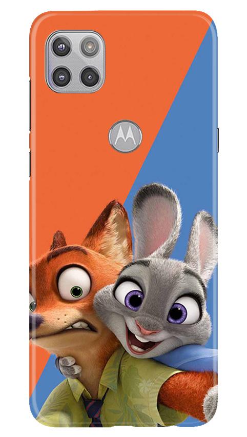 Cartoon Mobile Back Case for Moto G 5G (Design - 346)