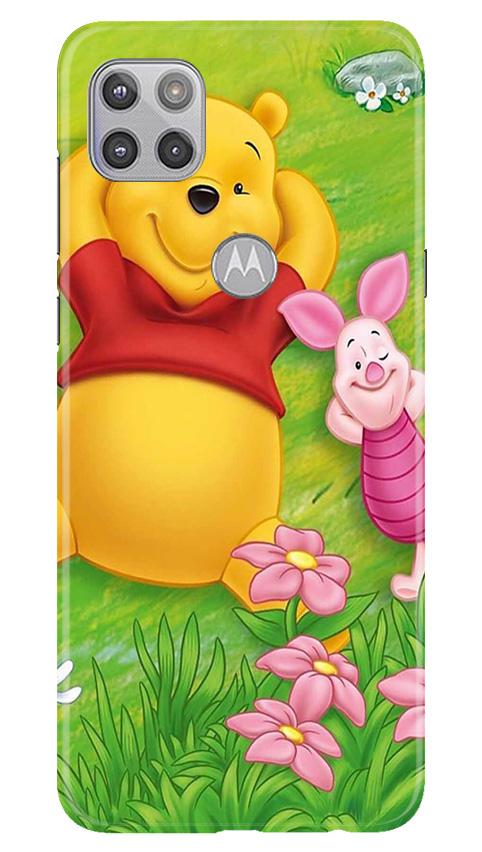 Winnie The Pooh Mobile Back Case for Moto G 5G (Design - 348)