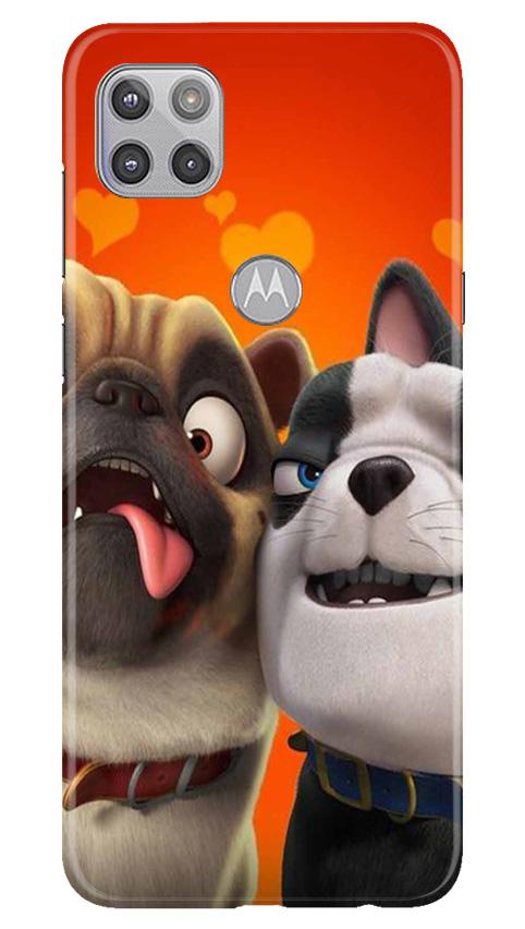 Dog Puppy Mobile Back Case for Moto G 5G (Design - 350)