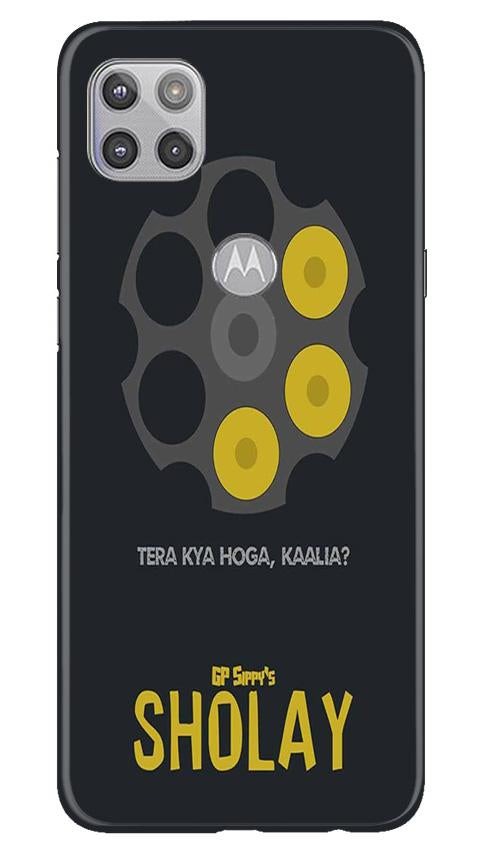 Sholay Mobile Back Case for Moto G 5G (Design - 356)
