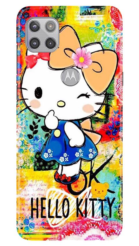 Hello Kitty Mobile Back Case for Moto G 5G (Design - 362)
