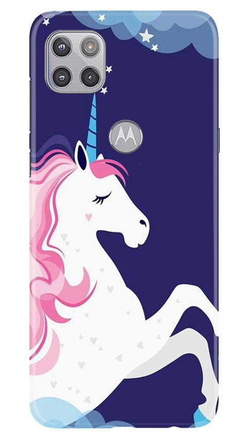 Unicorn Mobile Back Case for Moto G 5G (Design - 365)
