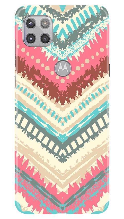 Pattern Mobile Back Case for Moto G 5G (Design - 368)