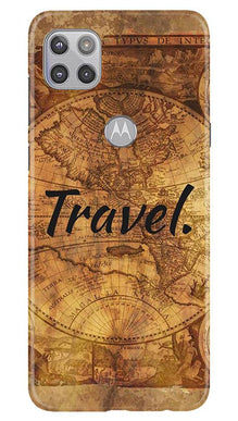 Travel Mobile Back Case for Moto G 5G (Design - 375)