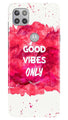Good Vibes Only Mobile Back Case for Moto G 5G (Design - 393)