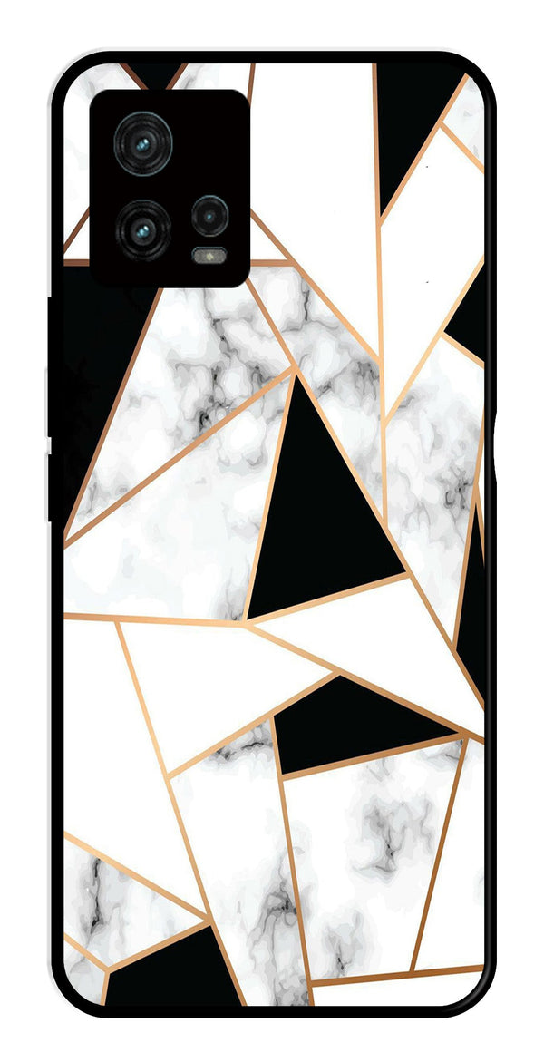 Marble Design2 Metal Mobile Case for Moto Edge 30 Fusion 5G   (Design No -08)