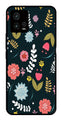 Floral Pattern2 Metal Mobile Case for Moto Edge 30 Fusion 5G   (Design No -12)