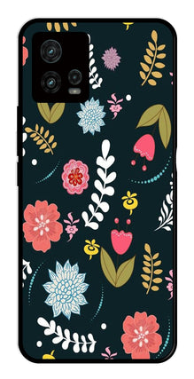 Floral Pattern2 Metal Mobile Case for Moto Edge 30 Fusion 5G