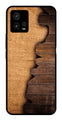 Wooden Design Metal Mobile Case for Moto Edge 30 Ultra 5G   (Design No -13)