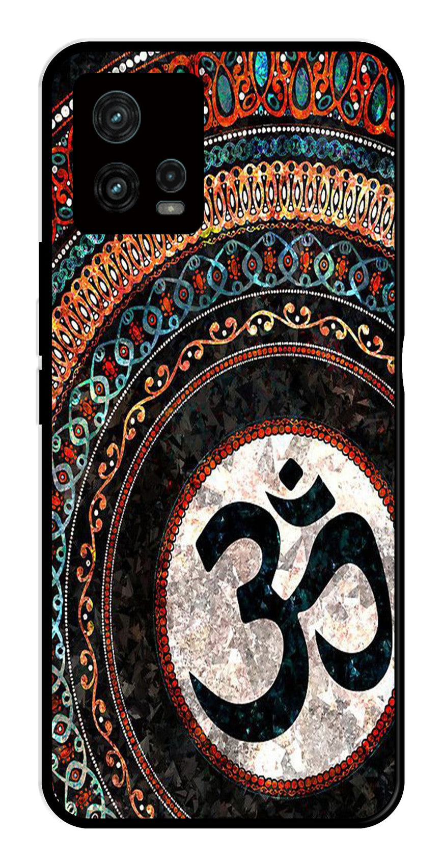 Oum Design Metal Mobile Case for Moto G72 5G   (Design No -15)