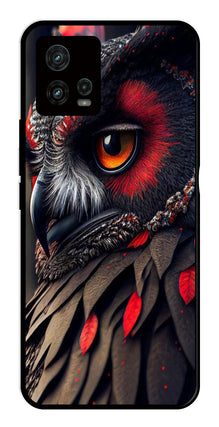 Owl Design Metal Mobile Case for Moto Edge 30 Fusion 5G