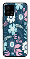 Flower Leaves Design Metal Mobile Case for Moto Edge 30 Fusion 5G   (Design No -50)