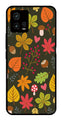 Leaves Design Metal Mobile Case for Moto G72 5G   (Design No -51)