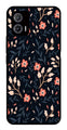 Floral Pattern Metal Mobile Case for Moto G73 5G   (Design No -10)