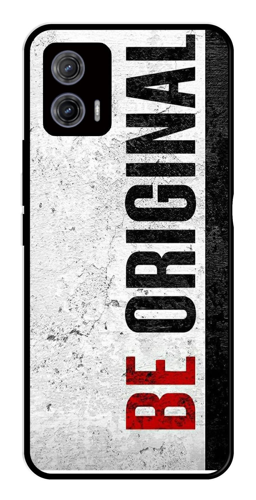 Be Original Metal Mobile Case for Moto G73 5G   (Design No -38)