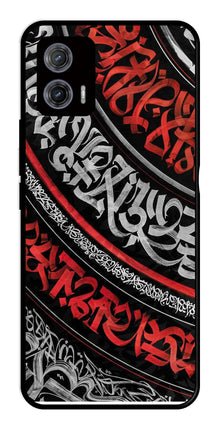 Qalander Art Metal Mobile Case for Moto G73 5G