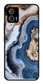 Marble Design Metal Mobile Case for Moto G73 5G   (Design No -53)