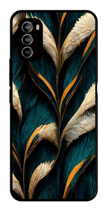 Feathers Metal Mobile Case for Moto G82 5G