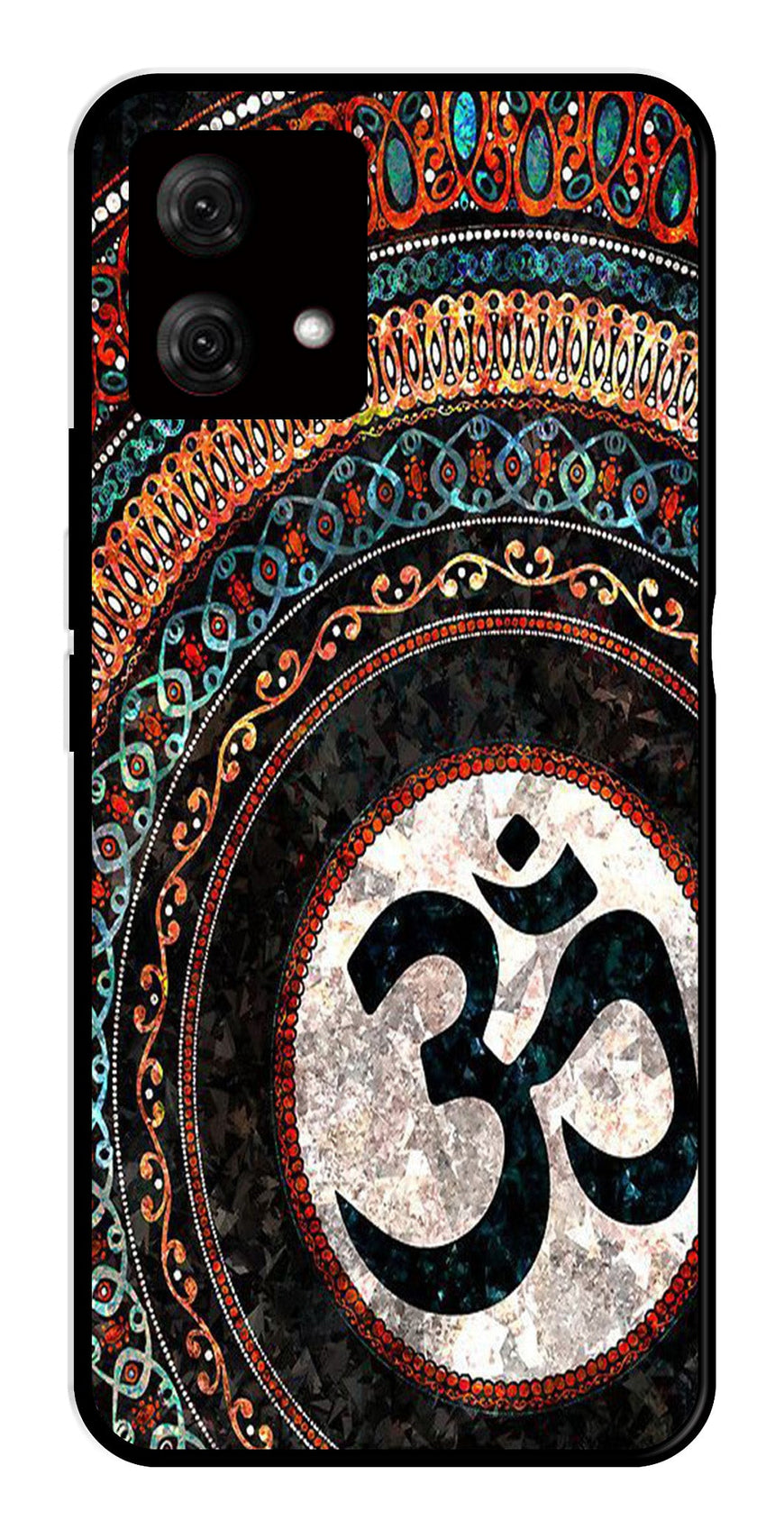 Oum Design Metal Mobile Case for Moto G84 5G   (Design No -15)