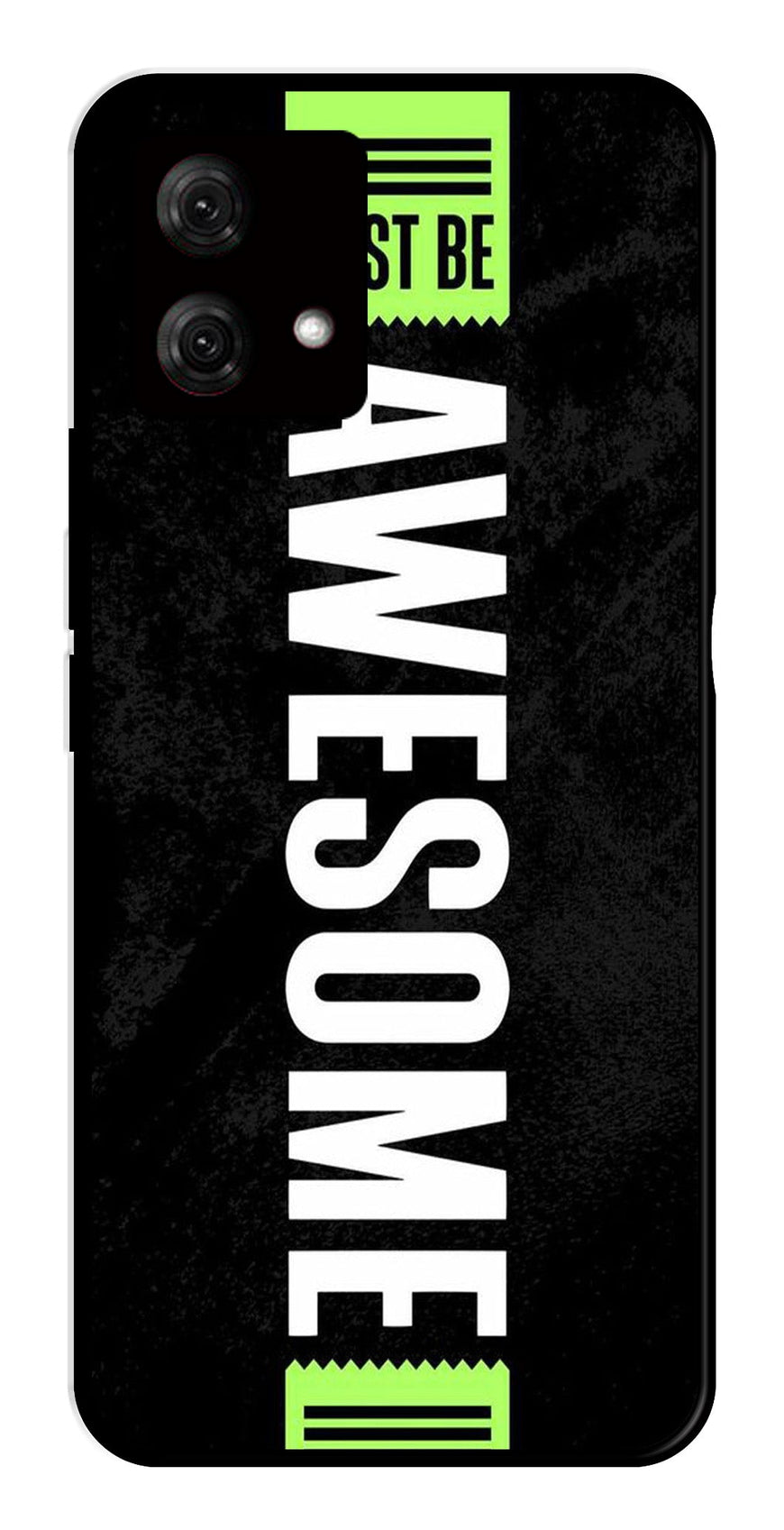 Awesome Metal Mobile Case for Moto G84 5G   (Design No -33)