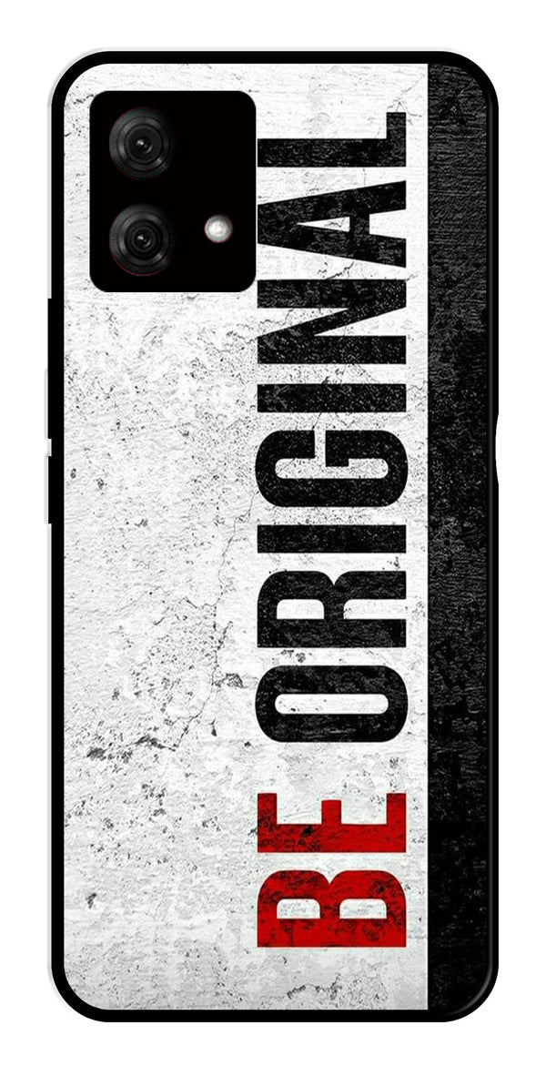 Be Original Metal Mobile Case for Moto G84 5G   (Design No -38)
