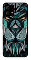 Lion Pattern Metal Mobile Case for Moto G84 5G   (Design No -40)