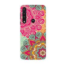 Rangoli art Mobile Back Case for Moto G8 Plus (Design - 6)