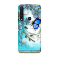 Blue Butterfly Case for Moto G8 Plus