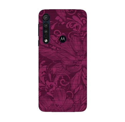 Purple Backround Case for Moto G8 Plus