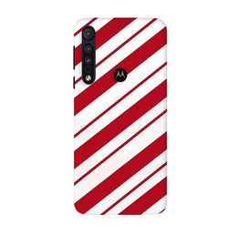 Red White Case for Moto G8 Plus