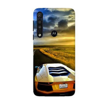 Car lovers Mobile Back Case for Moto G8 Plus (Design - 46)
