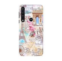 Paris Eiftel Tower Mobile Back Case for Moto G8 Plus (Design - 54)