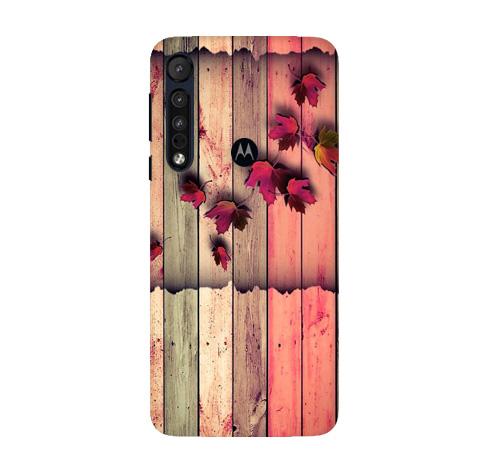 Wooden look2 Case for Moto G8 Plus