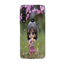 Cute Girl Mobile Back Case for Moto G8 Plus (Design - 92)