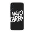 Who Cares Case for Moto G8 Plus