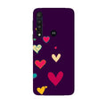 Purple Background Case for Moto G8 Plus  (Design - 107)