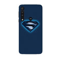 Superman Superhero Case for Moto G8 Plus  (Design - 117)