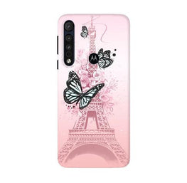Eiffel Tower Case for Moto G8 Plus (Design No. 211)