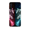 Wolf fight Case for Moto G8 Plus (Design No. 221)