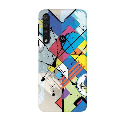 Modern Art Case for Moto G8 Plus (Design No. 235)