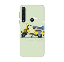 Vintage Scooter Mobile Back Case for Moto G8 Plus (Design - 260)