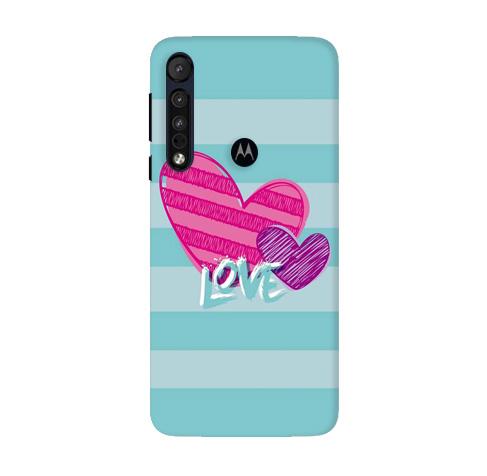 Love Case for Moto G8 Plus (Design No. 299)