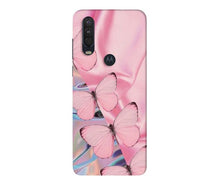 Butterflies Mobile Back Case for Moto One Action (Design - 26)