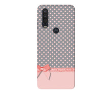 Gift Wrap2 Mobile Back Case for Moto One Action (Design - 33)
