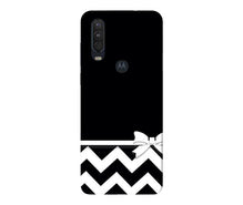 Gift Wrap7 Mobile Back Case for Moto One Action (Design - 49)