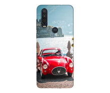 Vintage Car Mobile Back Case for Moto One Action (Design - 51)